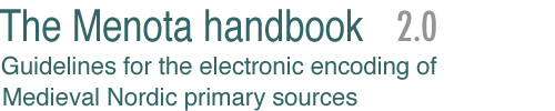 Menota handbook 2.0
